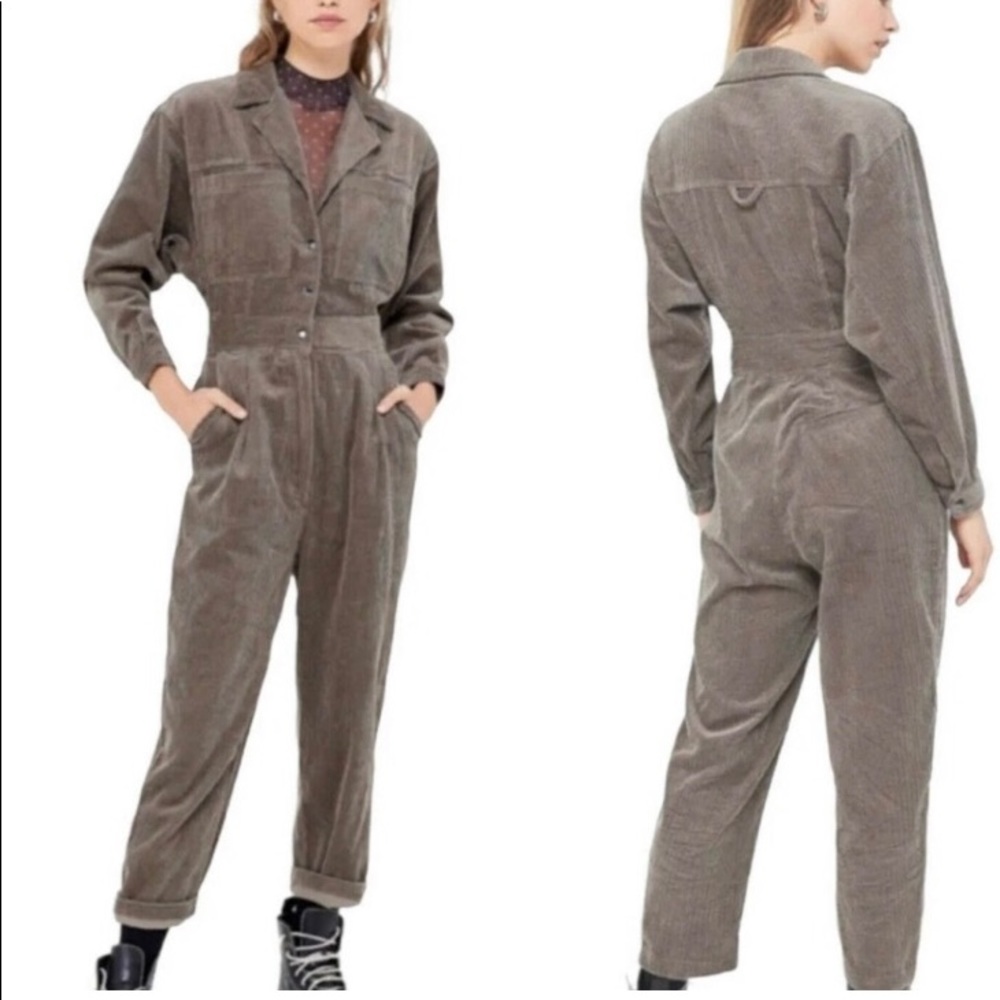 Corduroy jumpsuit